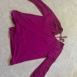 Faded Glory pink shirt